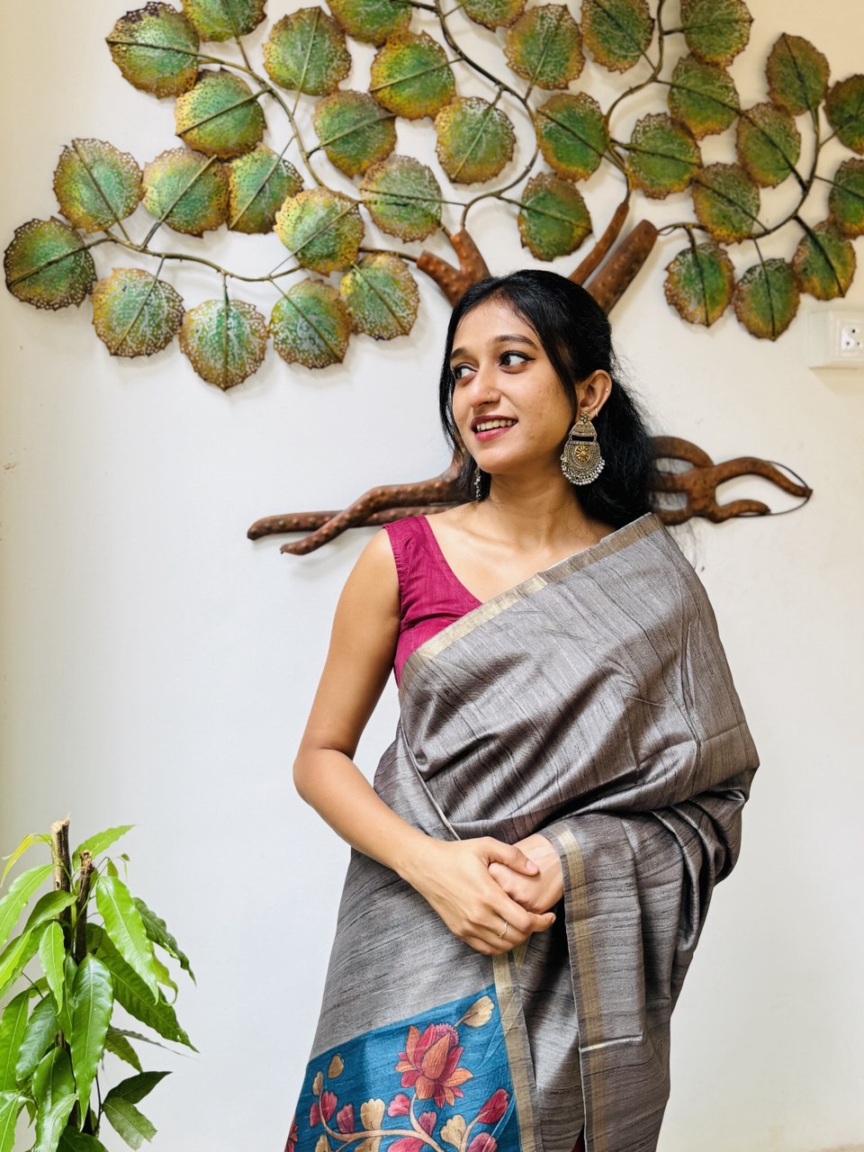 SEMI SILK SAREE -(WS34)