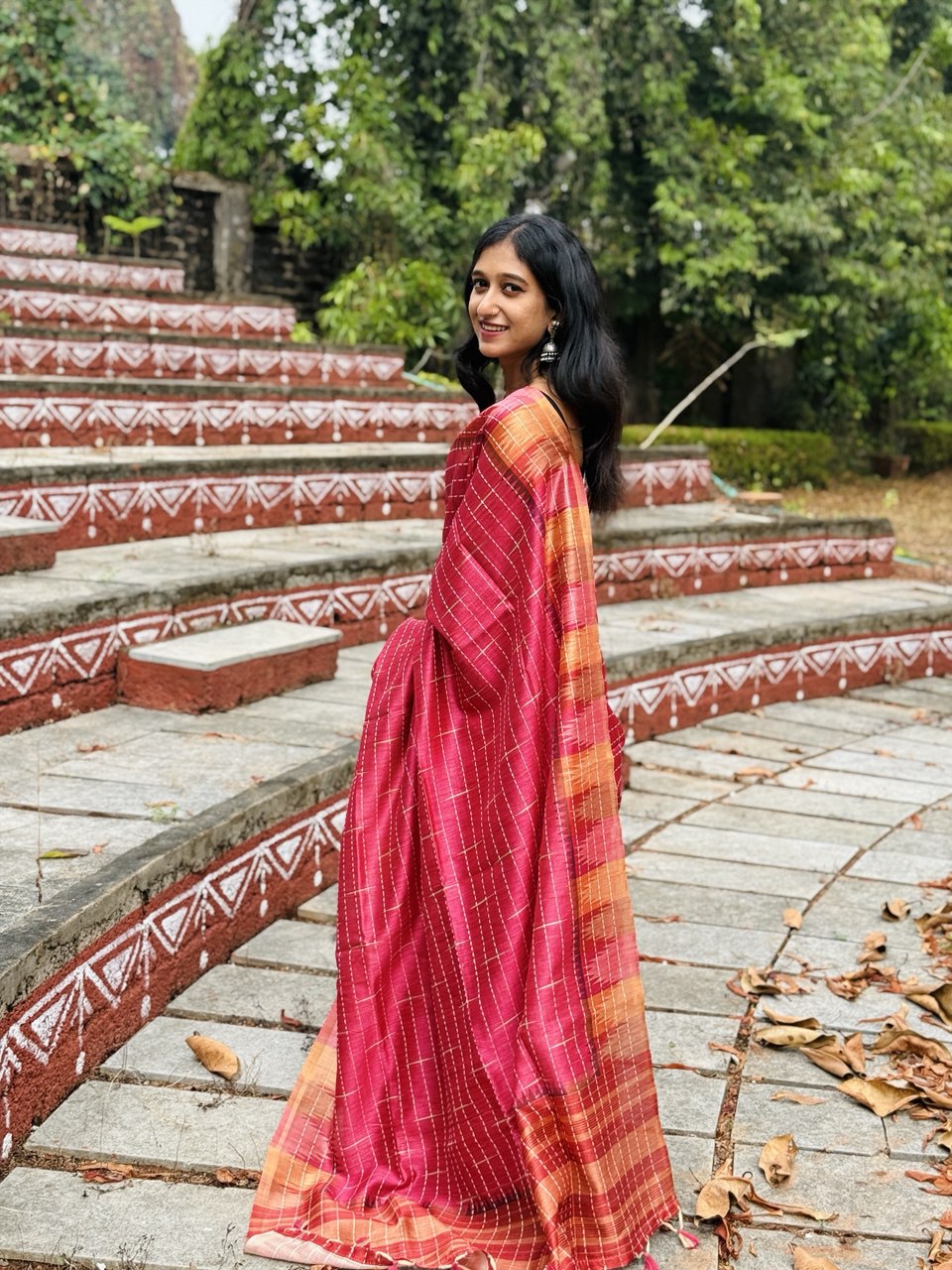 SEMI SILK SAREE -(WS41)