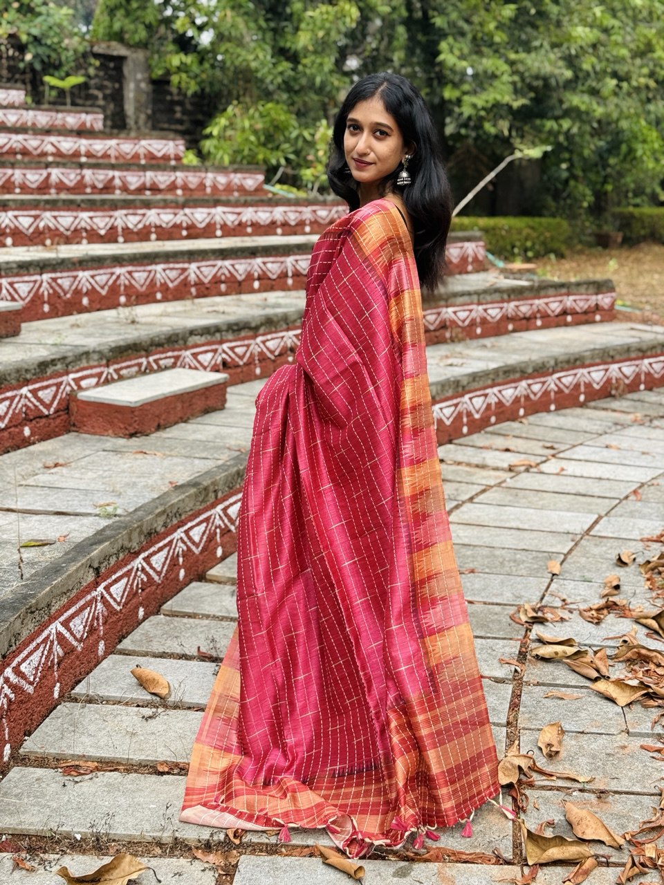 SEMI SILK SAREE -(WS41)
