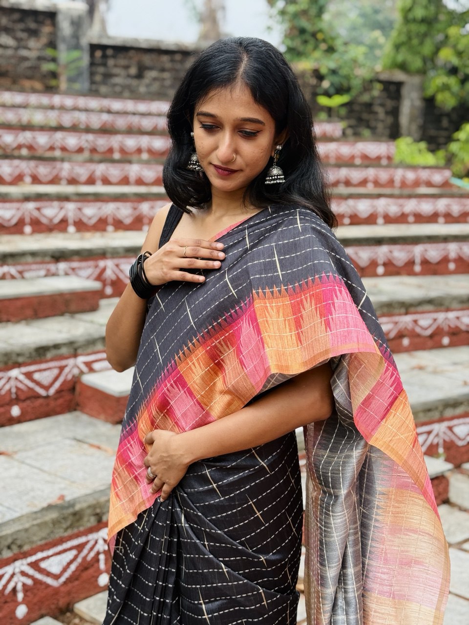 SEMI SILK SAREE -(WS42)