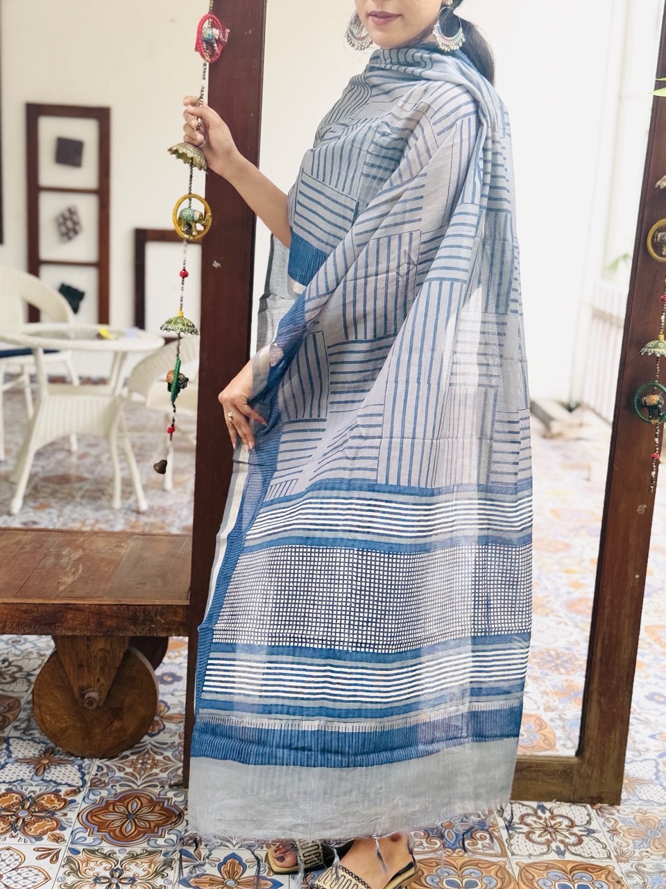 UNSTITCHED SALWAR SET -(WS51)