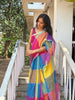 LINEN SAREE -(WS53)