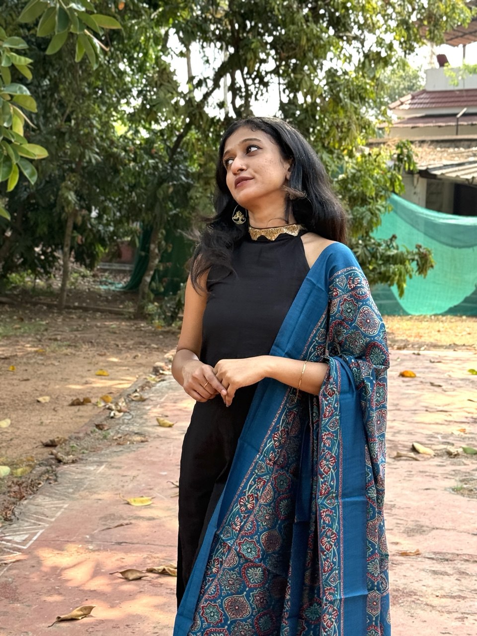 MUSLIN DUPATTA -(WS57)