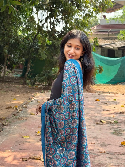 MUSLIN DUPATTA -(WS57)