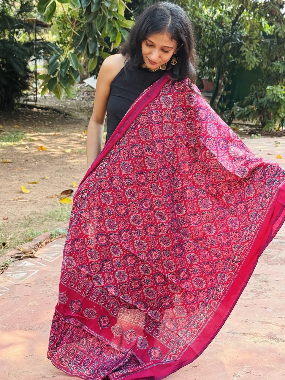 MUSLIN DUPATTA -(WS58)