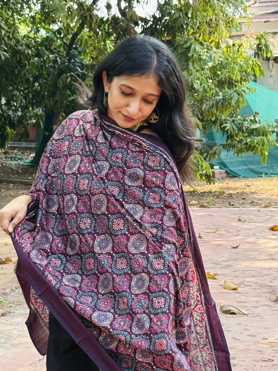 MUSLIN DUPATTA -(WS61)