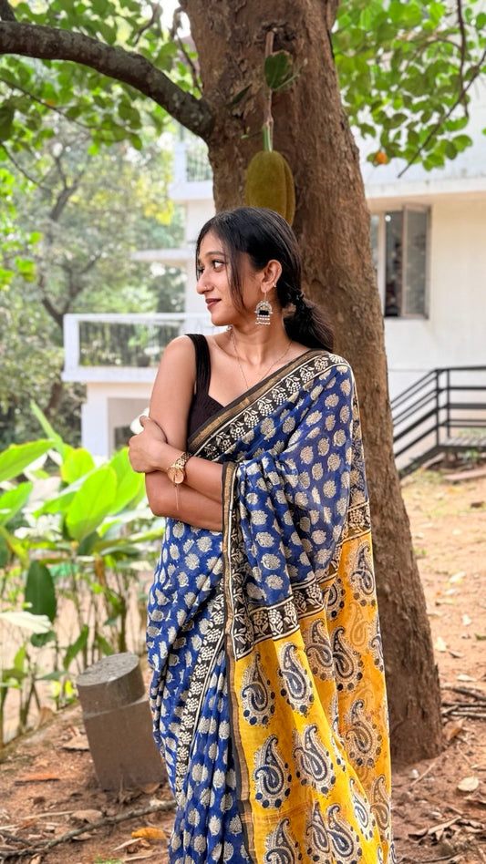 CHANDERI SILK SAREE-(WS64)