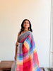 SEMI LINEN SAREE -(WS66)