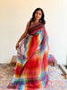 SEMI LINEN SAREE -(WS67)