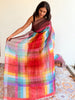 SEMI LINEN SAREE -(WS67)