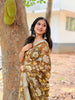 SEMI LINEN SAREE -(WS70)