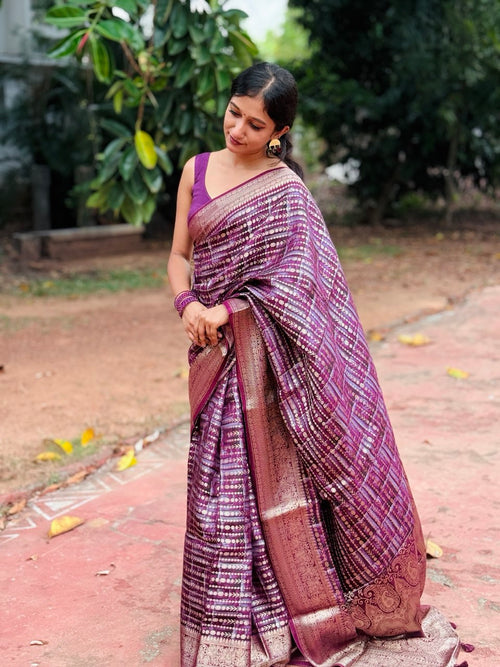 BANARASI SILK SAREE -(WS74)