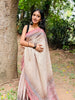 CHANDERI SILK SAREE -(WS77)