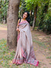 CHANDERI SILK SAREE -(WS77)