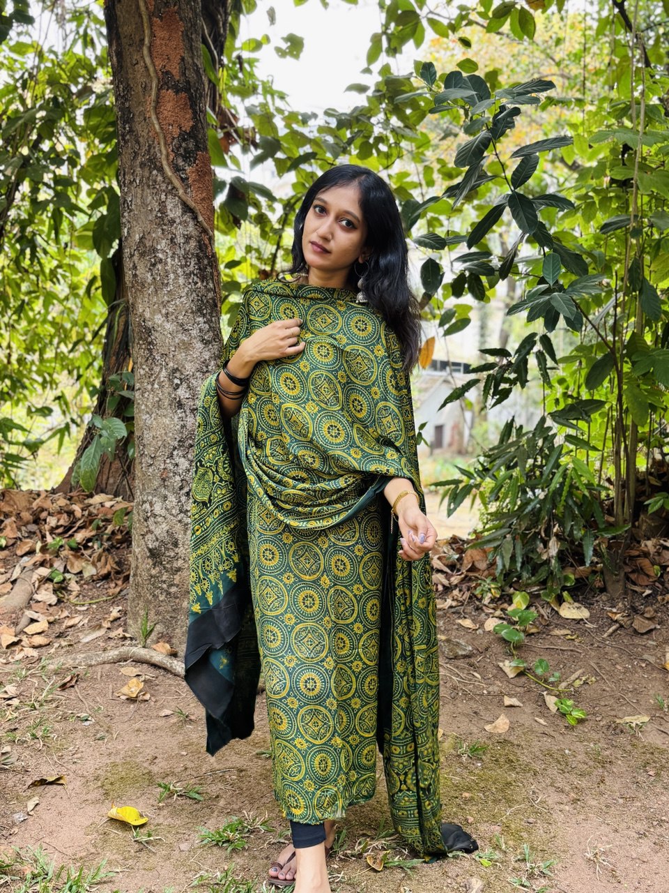 UNSTITCHED SALWAR SET -(WS82)