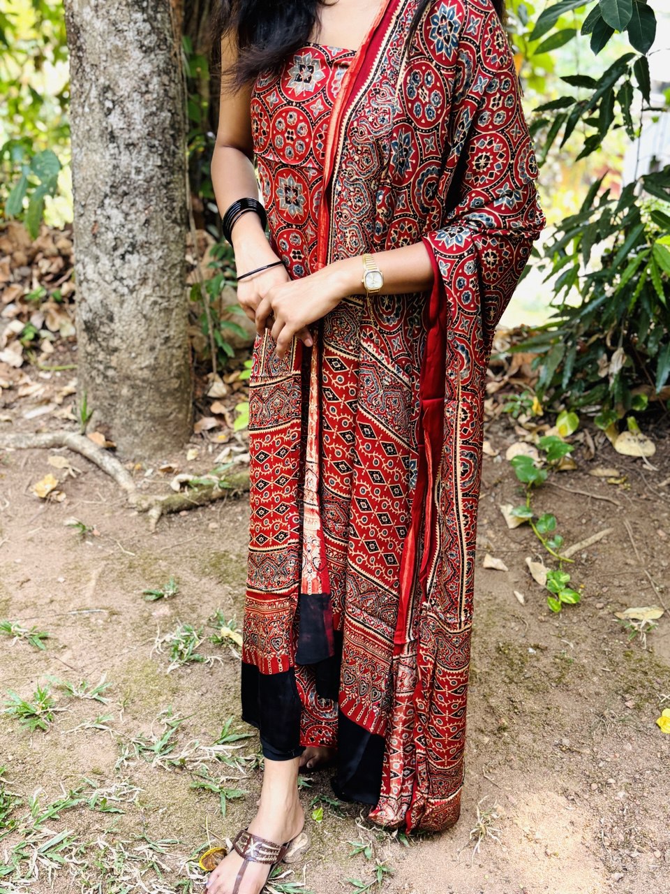 UNSTITCHED SALWAR SET -(WS81)