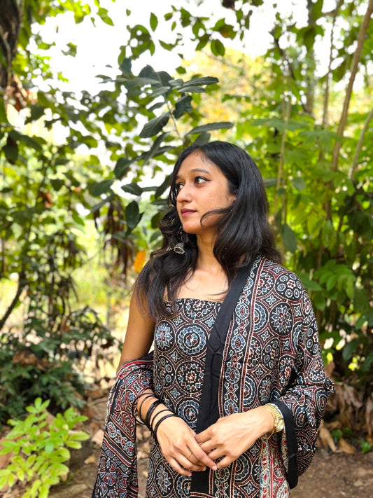 UNSTITCHED SALWAR SET -(WS83)