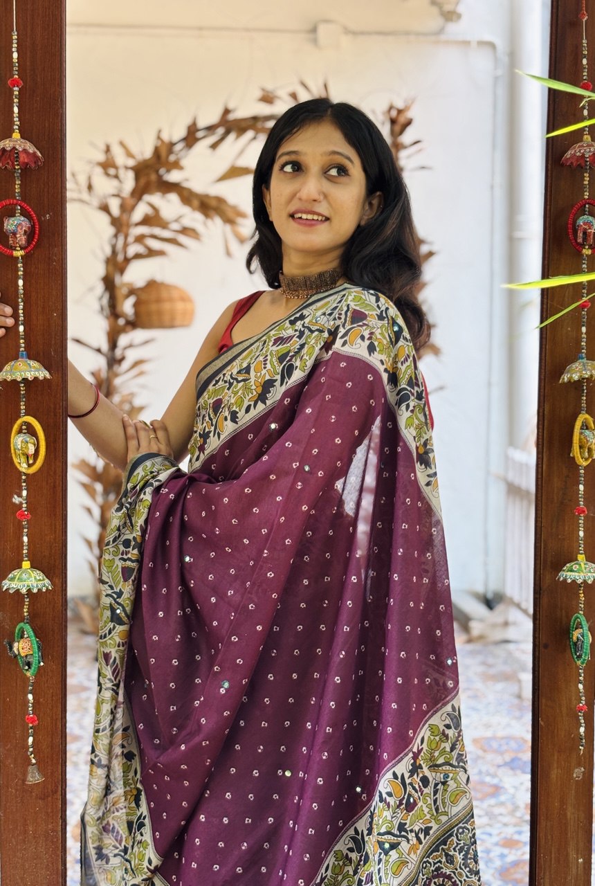 SEMI SILK SAREE -(WS85)