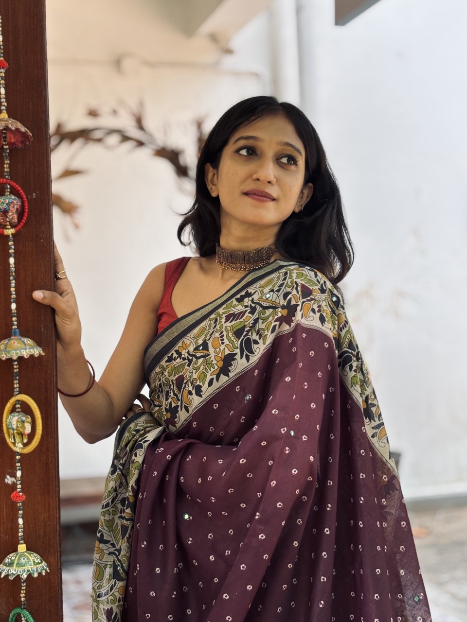 SEMI SILK SAREE -(WS85)