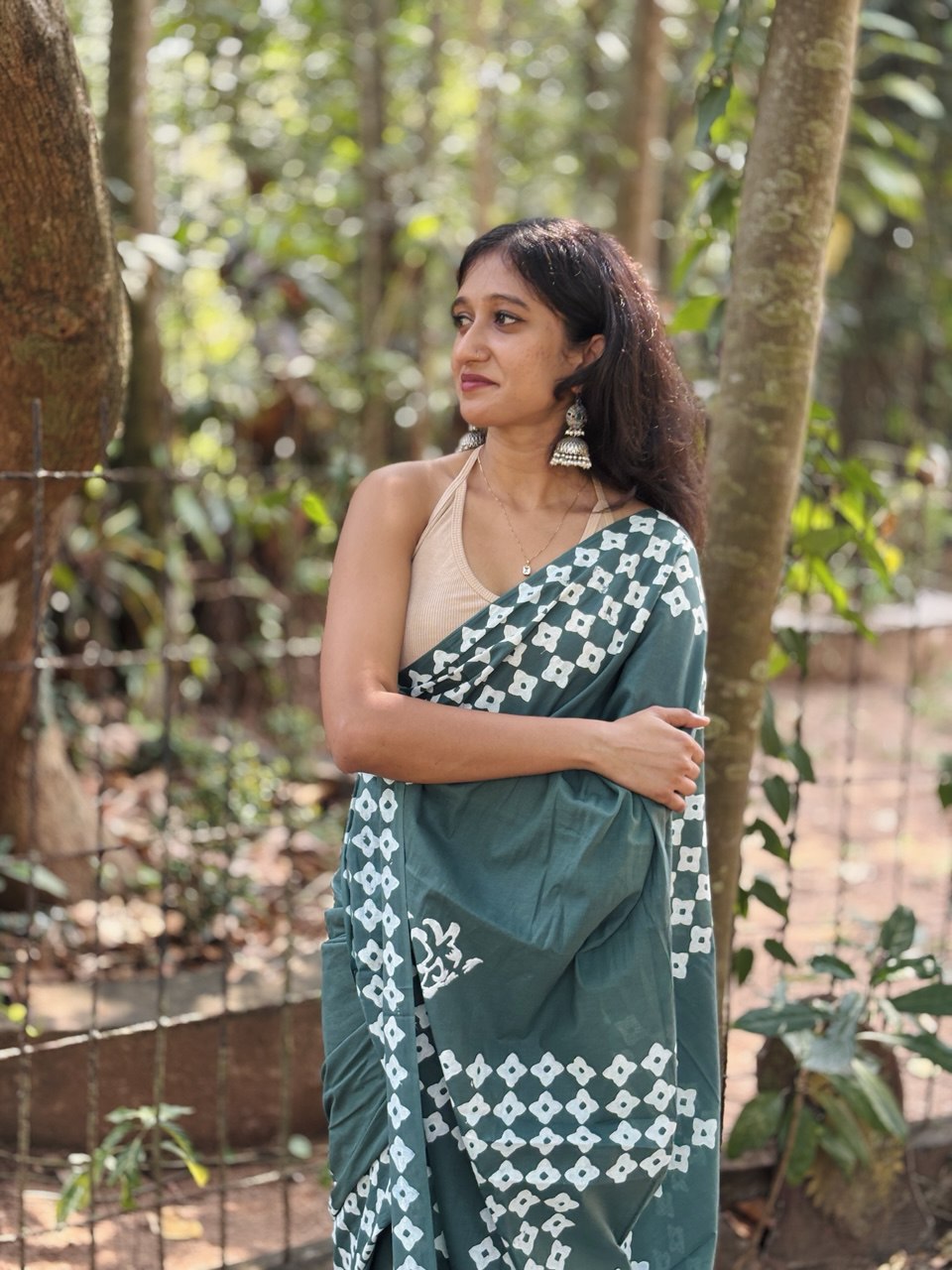 COTTON SAREE -(WS91)