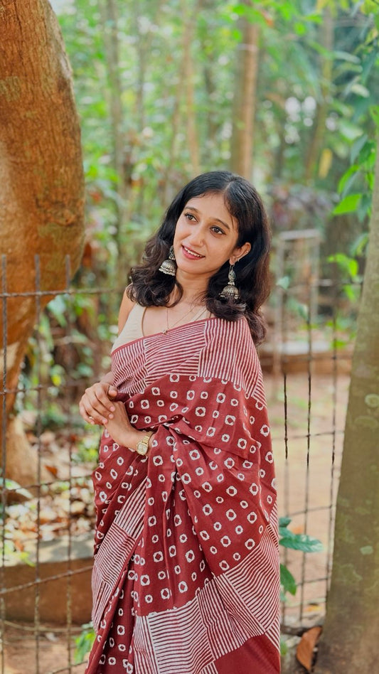 COTTON SAREE -(WS90)