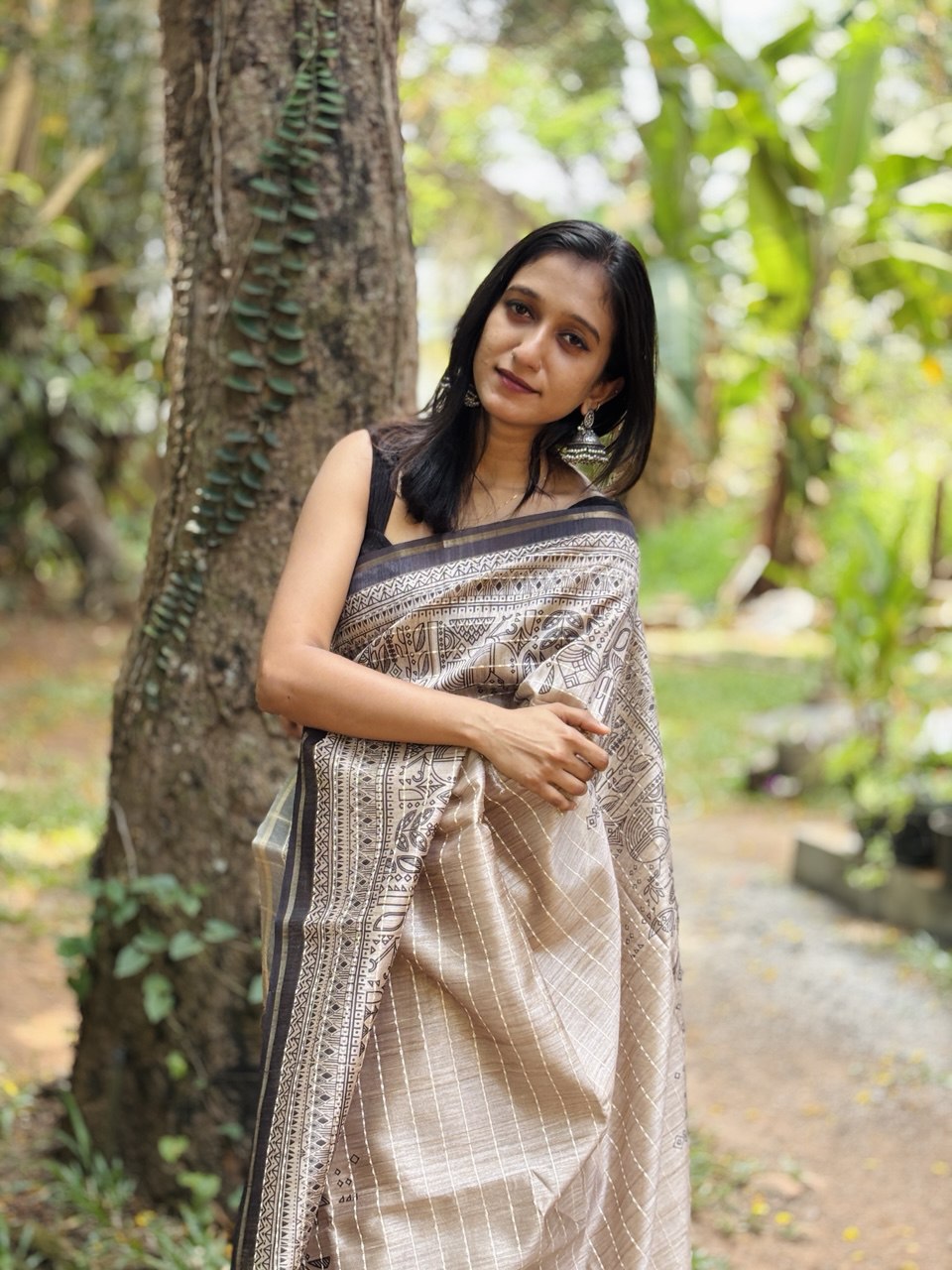 CHANDERI SILK SAREE -(WS94)