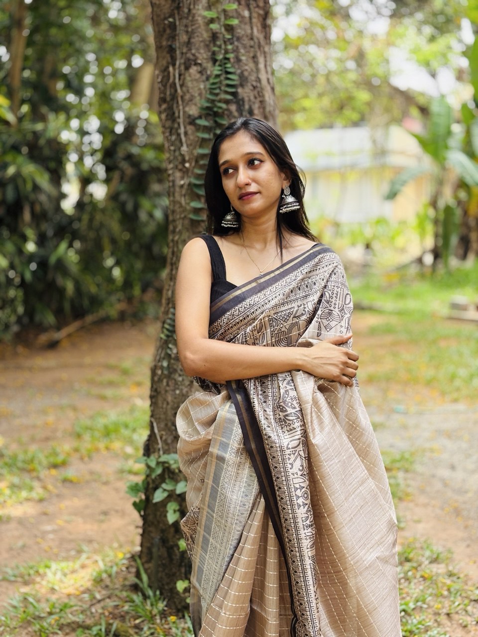 CHANDERI SILK SAREE -(WS94)