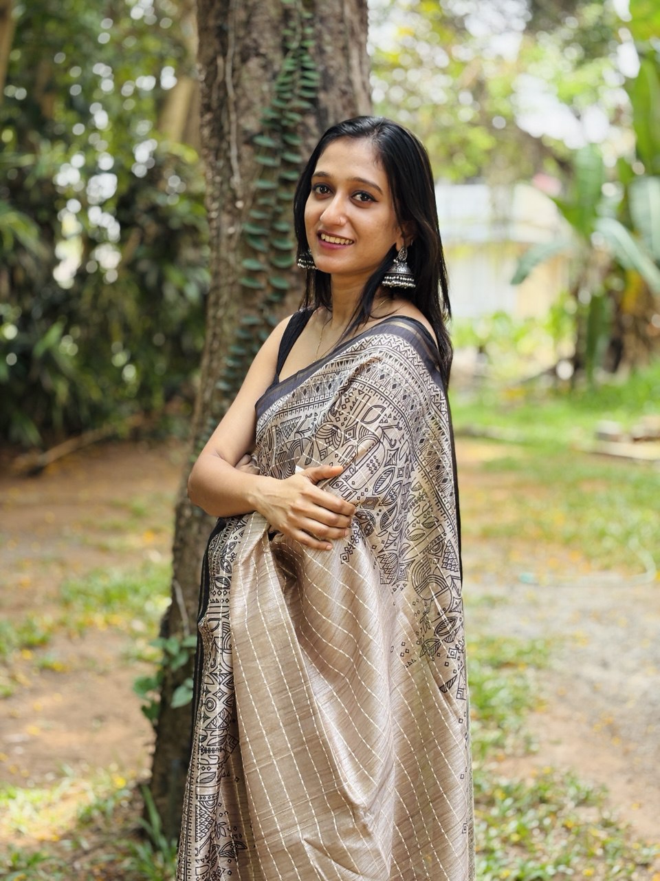CHANDERI SILK SAREE -(WS94)