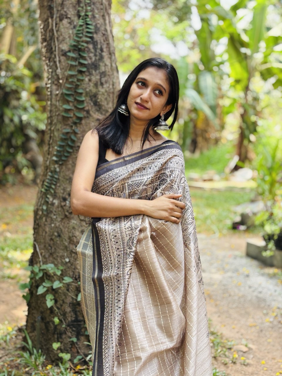 CHANDERI SILK SAREE -(WS94)