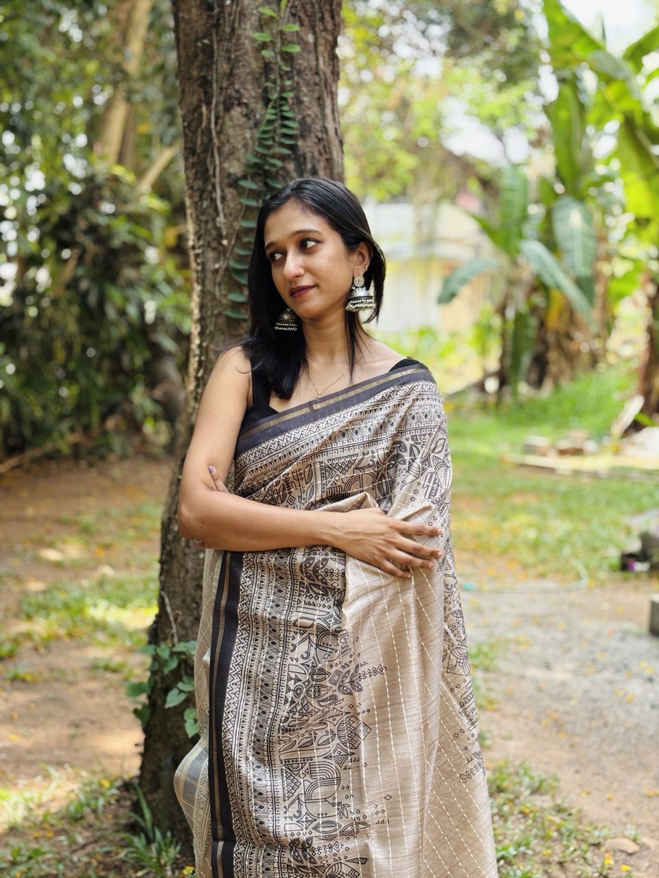 CHANDERI SILK SAREE -(WS94)