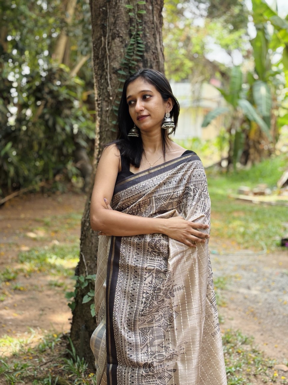 CHANDERI SILK SAREE -(WS94)
