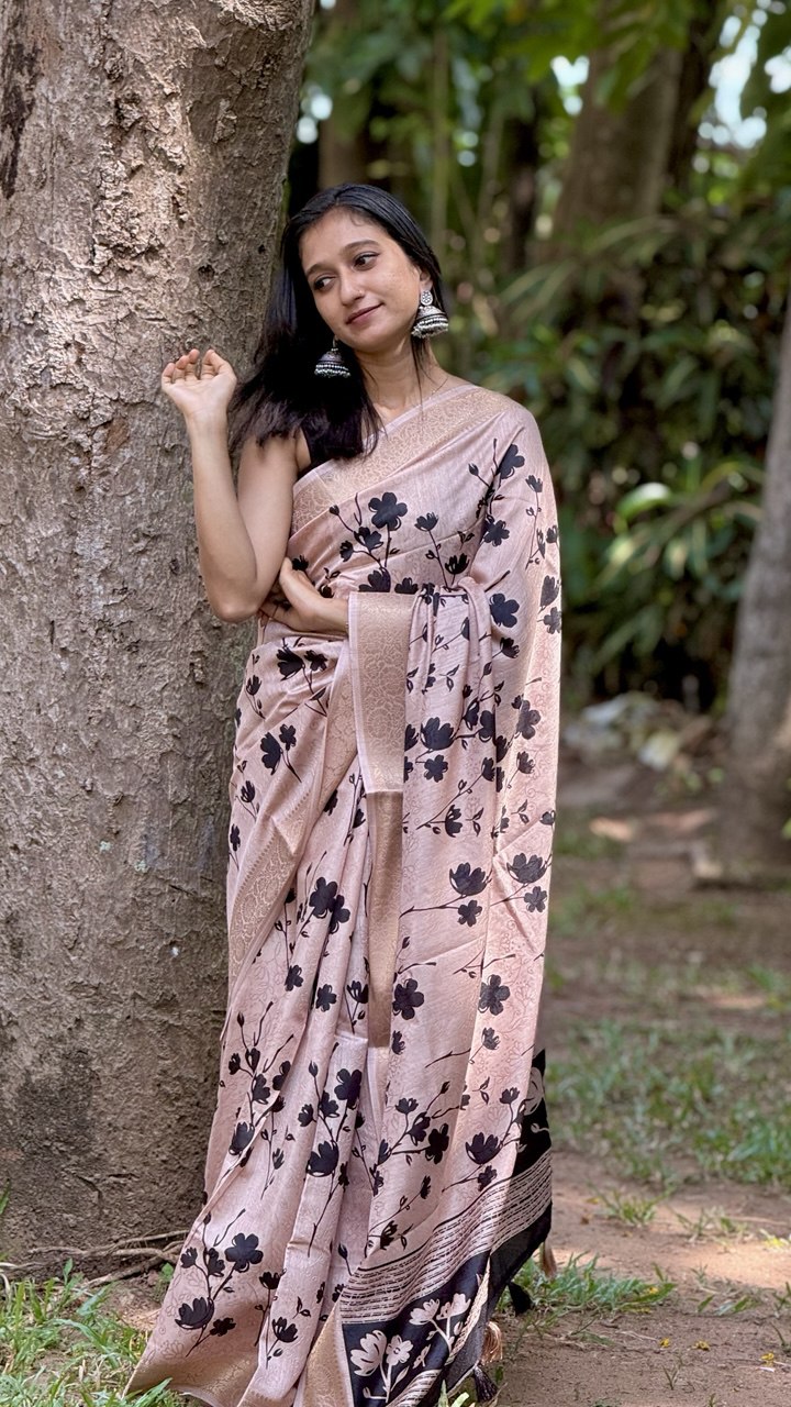 SEMI SILK SAREE -(WS101)