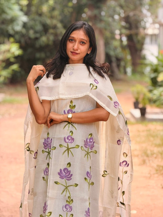 UNSTITCHED SALWAR SET -(WS114)