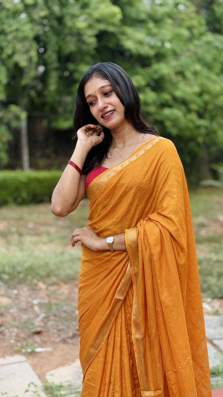 KHATHAN SILK SAREE -(WS117)