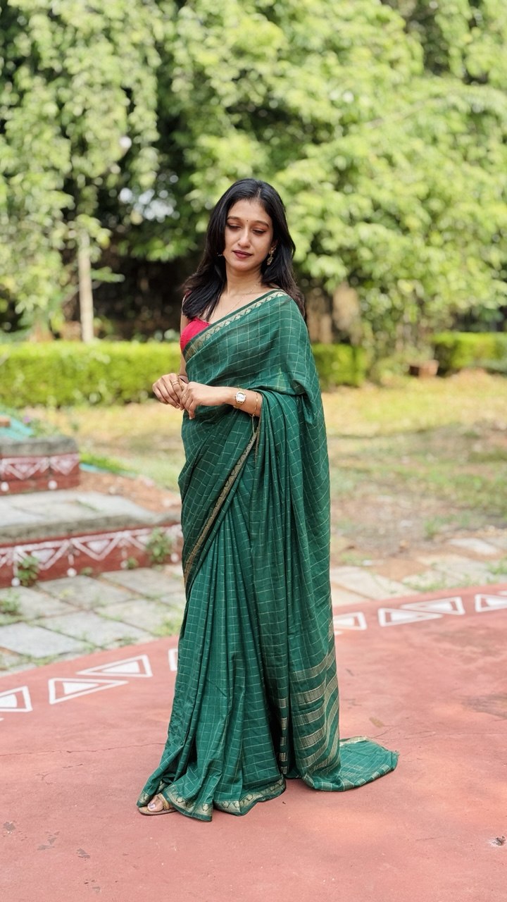 KATHAN SILK SAREE -(WS118)
