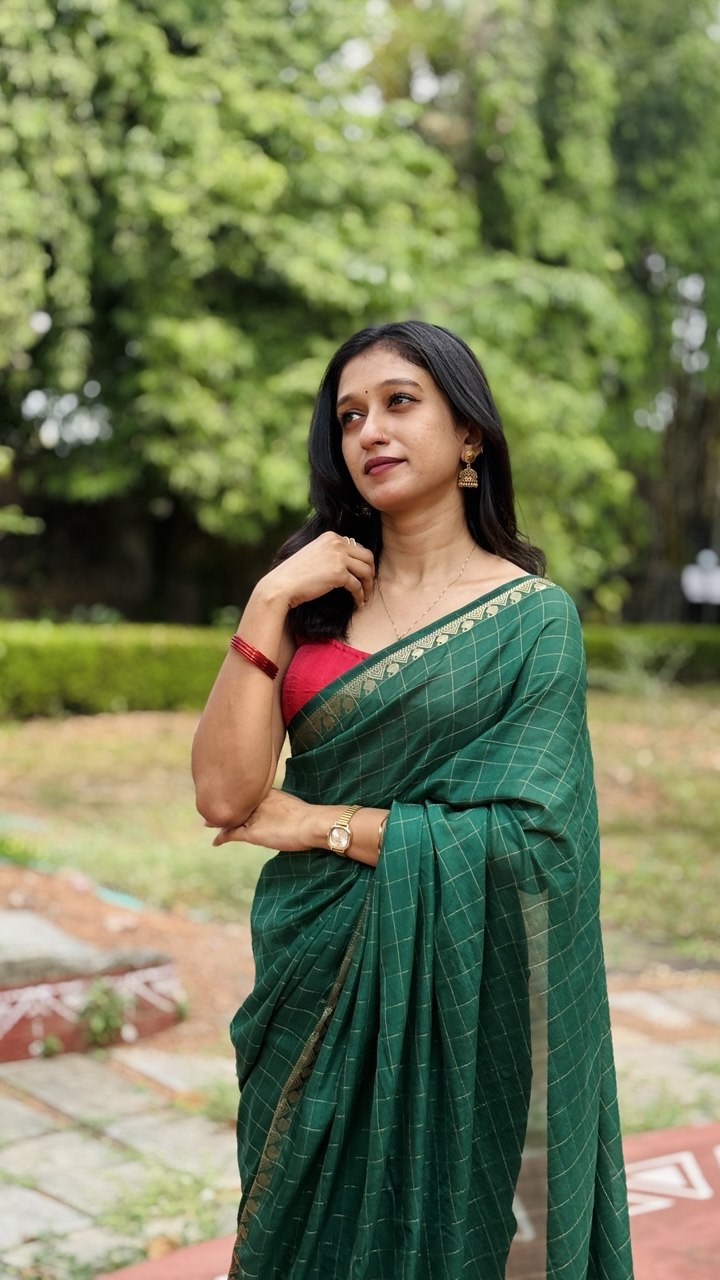 KATHAN SILK SAREE -(WS118)