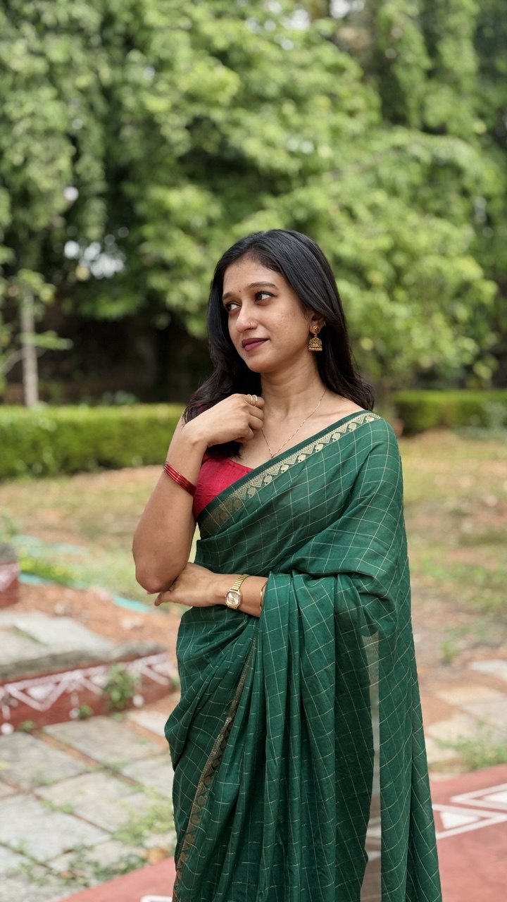 KATHAN SILK SAREE -(WS118)