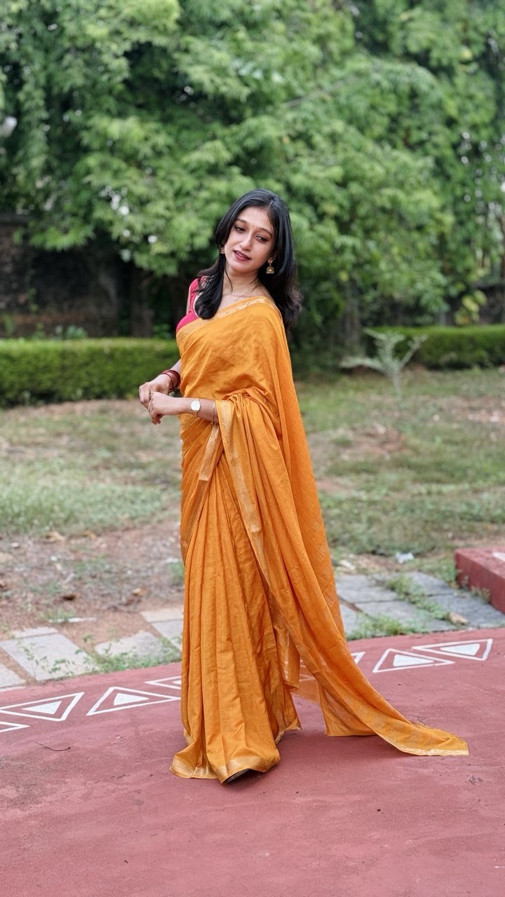 KHATHAN SILK SAREE -(WS117)