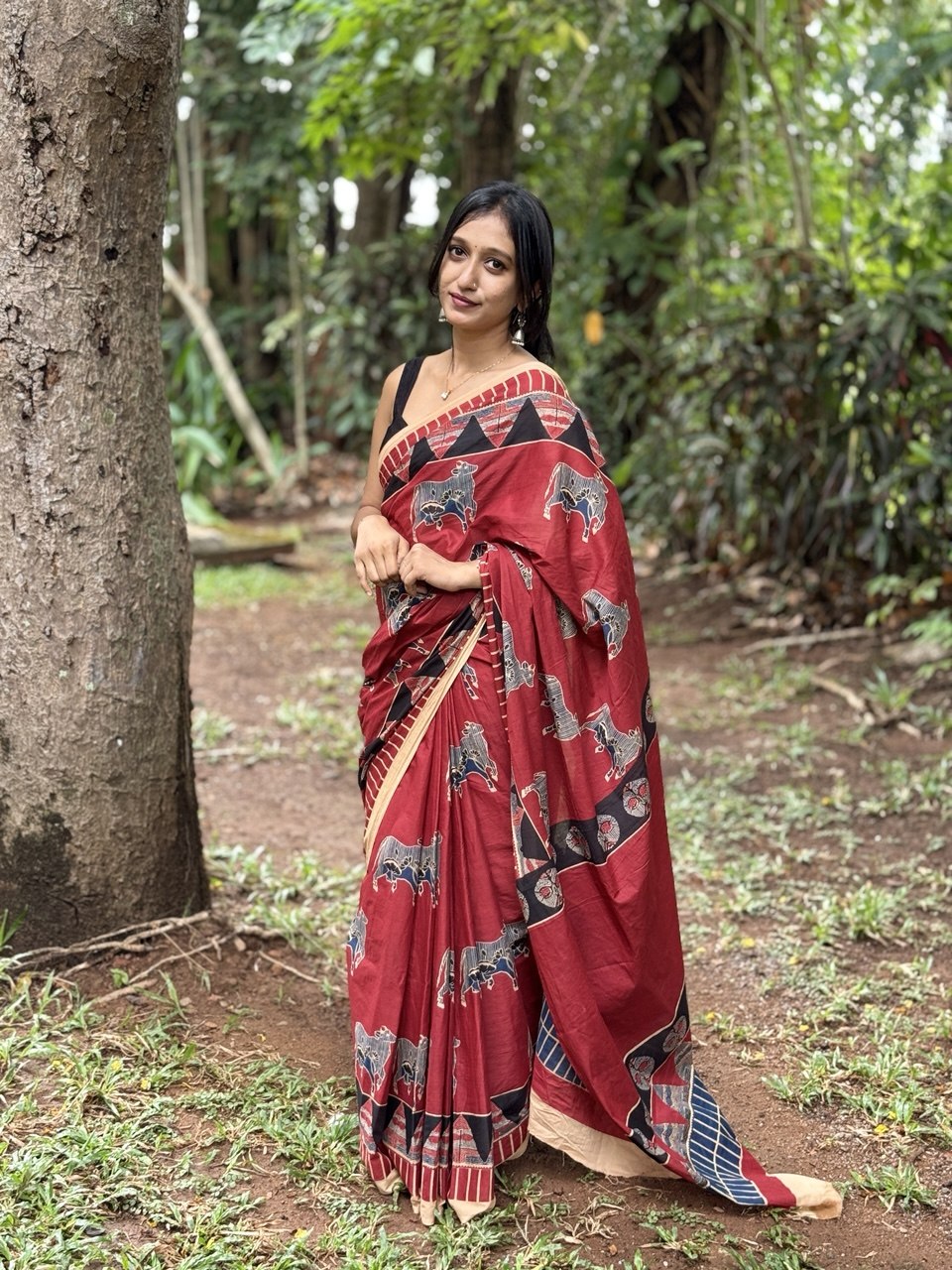 COTTON SAREE -(WS123)