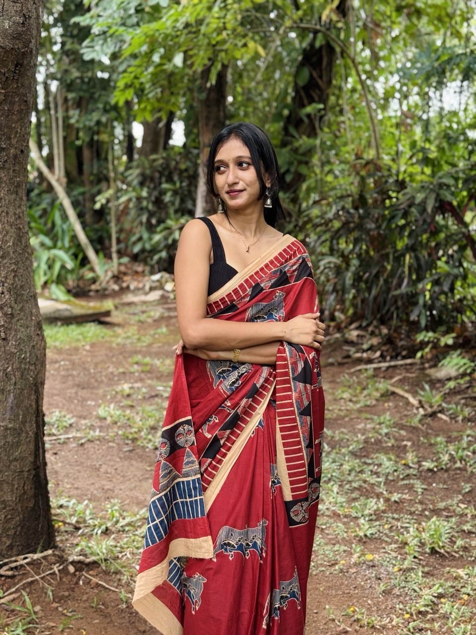 COTTON SAREE -(WS123)