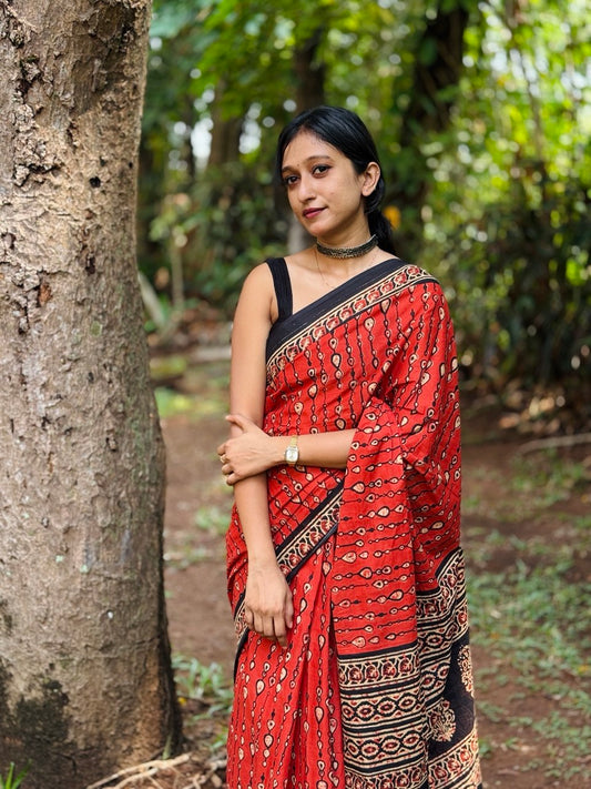 COTTON SAREE -(WS125)