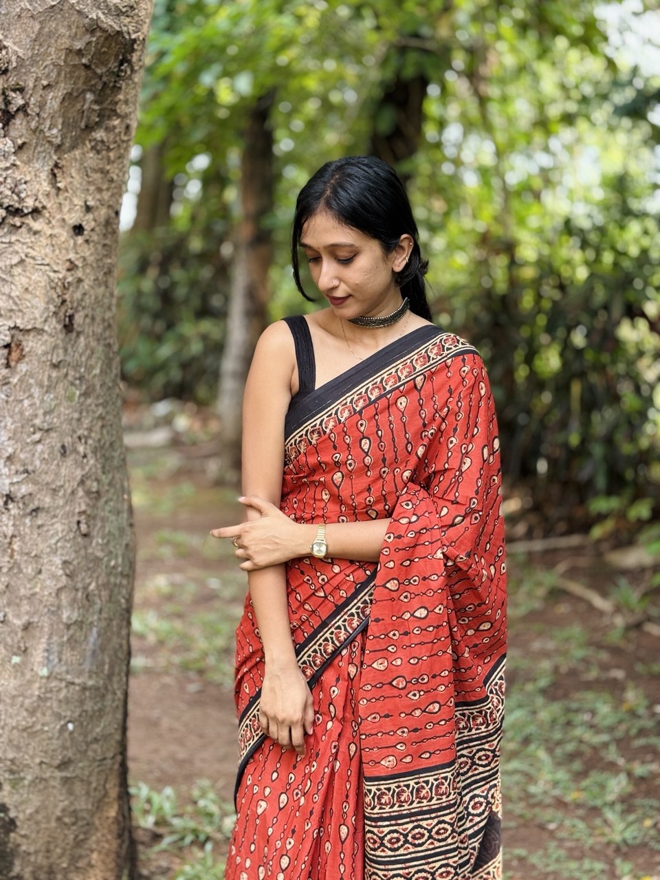 COTTON SAREE -(WS125)