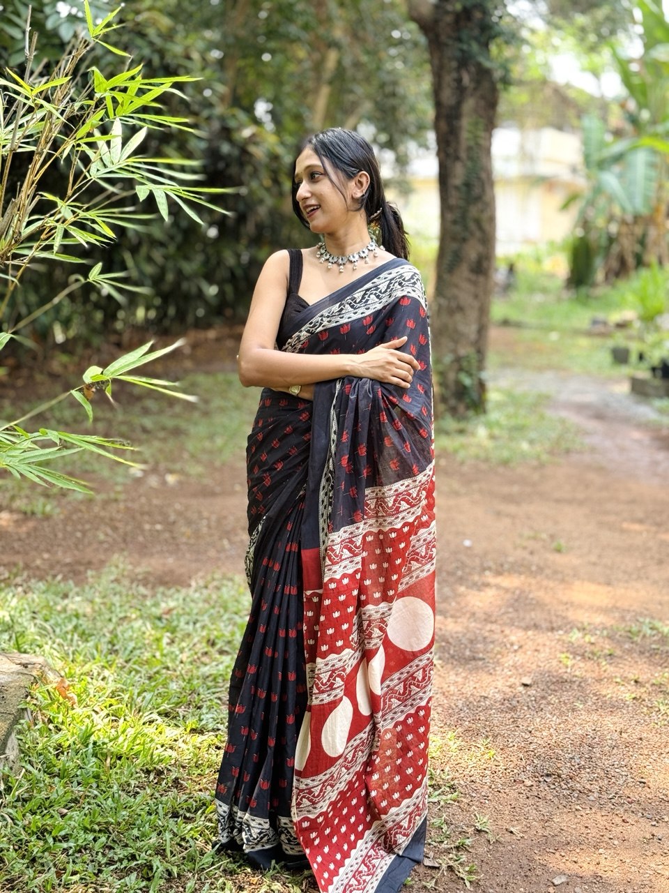 COTTON SAREE -(WS126)