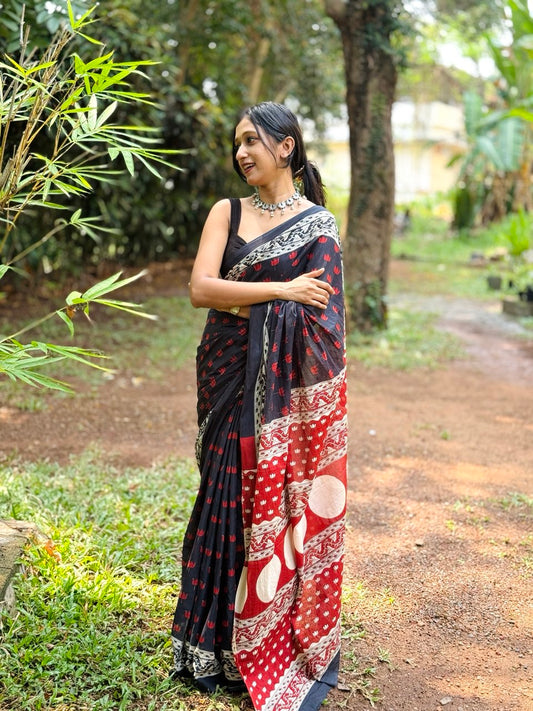 COTTON SAREE -(WS126)