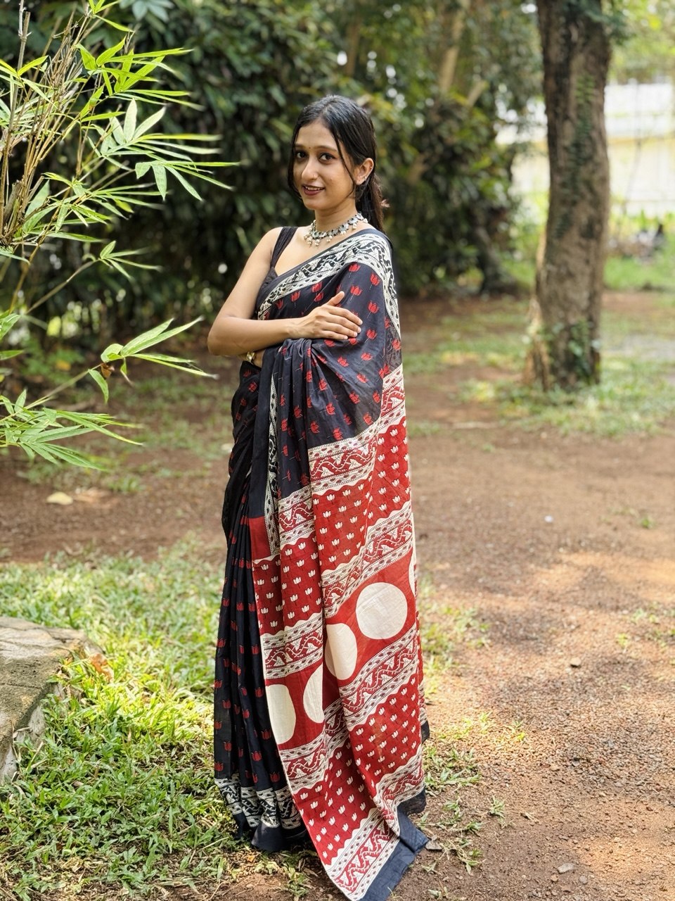 COTTON SAREE -(WS126)