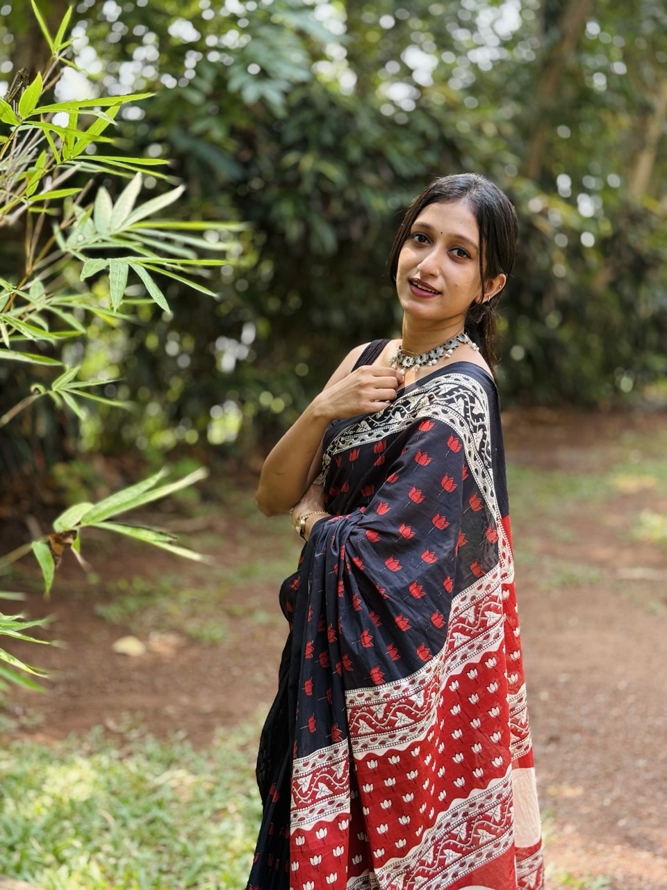 COTTON SAREE -(WS126)