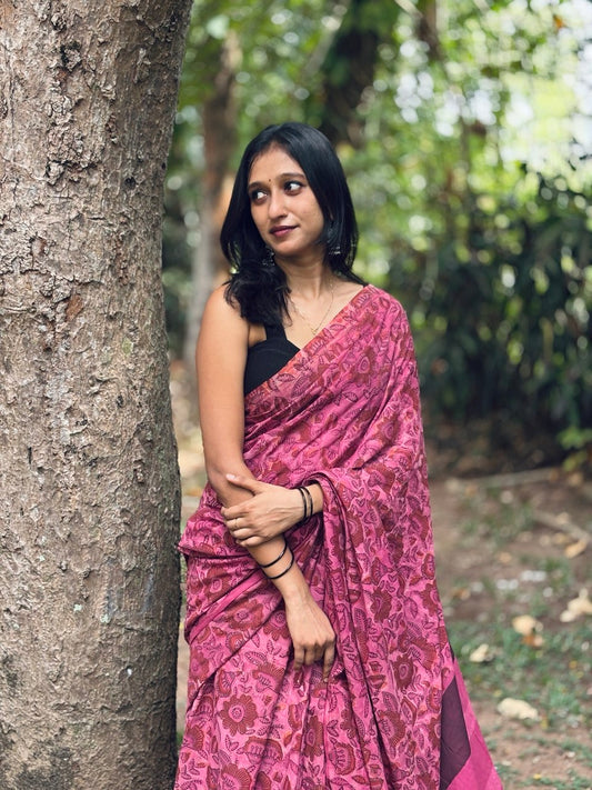 COTTON SAREE -(WS131)