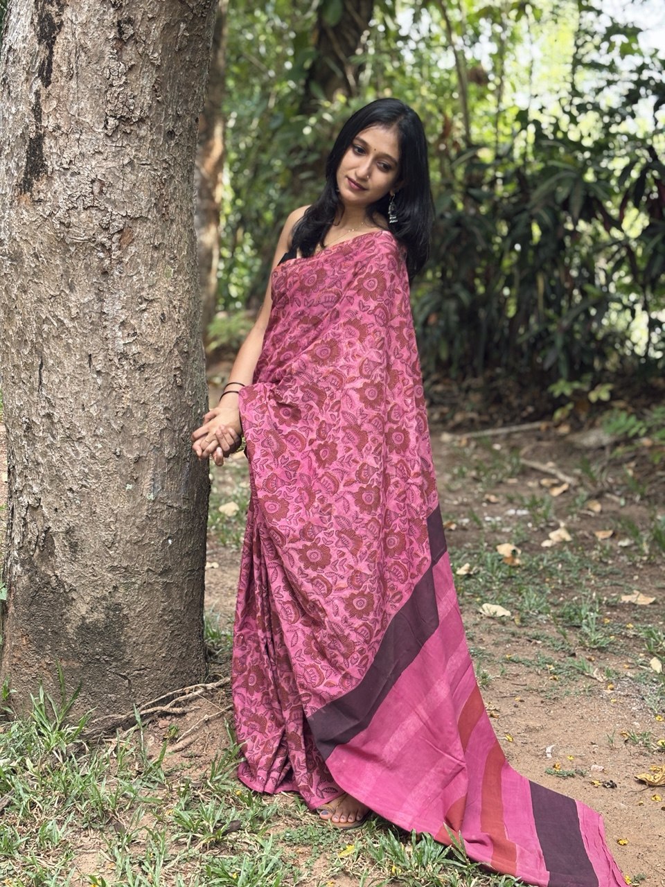 COTTON SAREE -(WS131)