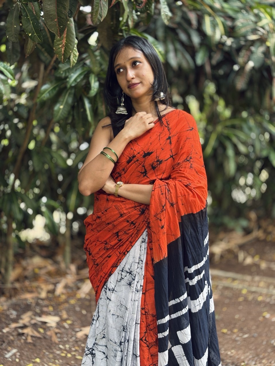 COTTON SAREE -(WS133)