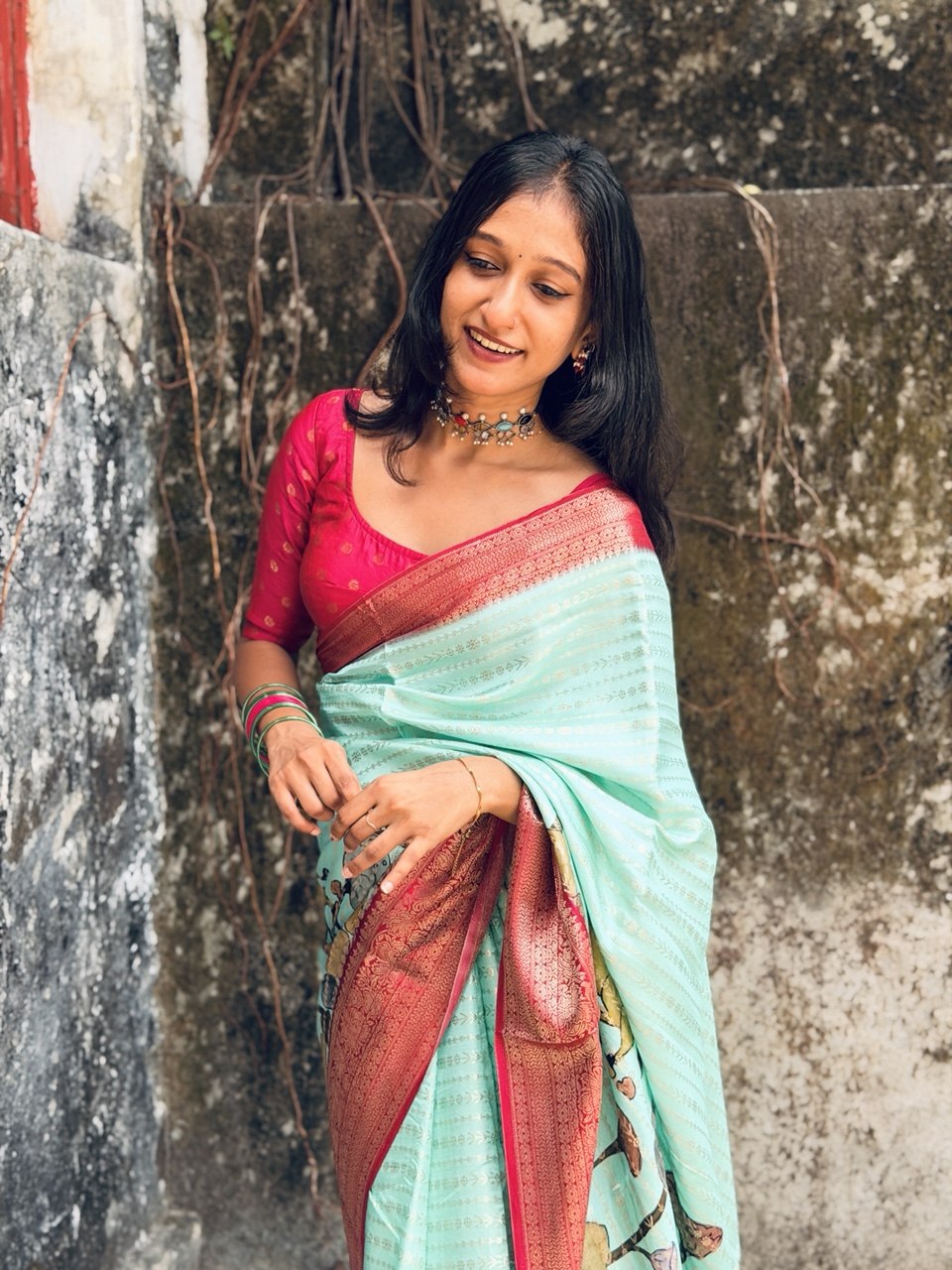BANARASI SILK SAREE -(WS142)